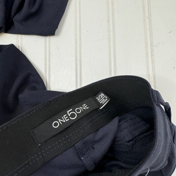 NWT 151 Mid Rise Trouser Blue Size 2 Original Premier Pointe One 5 One - Picture 6 of 9